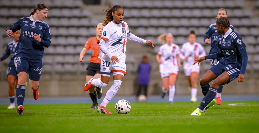 Tara Elimbi Gilbert, le foot pro féminin perce en Seine-Saint-Denis