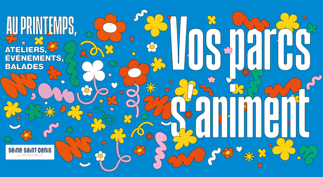 Le printemps arrive dans les parcs du Département!