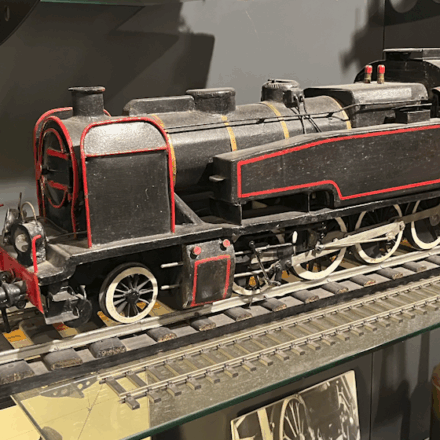 Un musée du train dans une gare RER