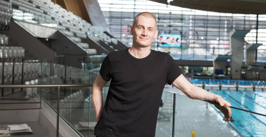 Loïs Szymczak, l’artiste du plongeon