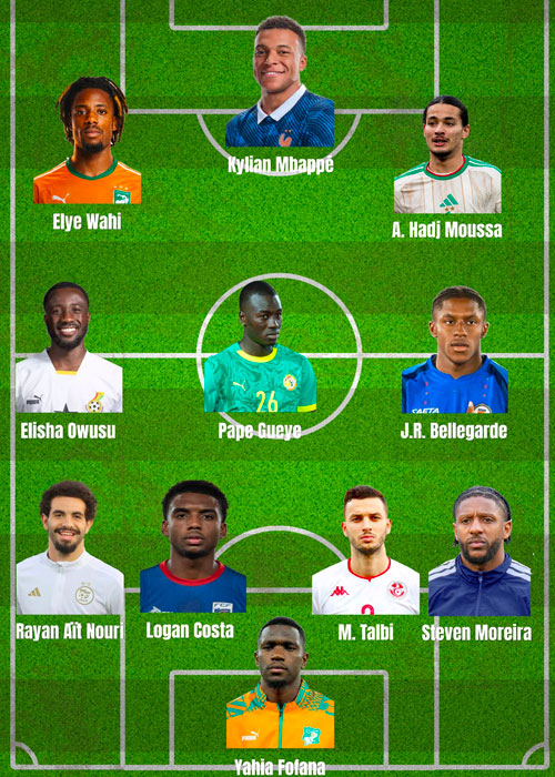 Notre onze 100% Seine-saint-Denis pour la Coupe du Monde
