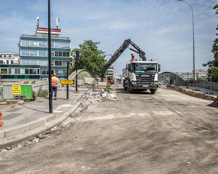 Aubervilliers : la rue du Landy refaite à neuf