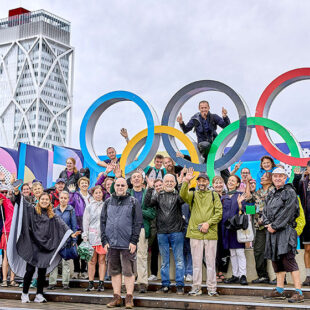 Top départ pour la Grande marche Héritage olympique !