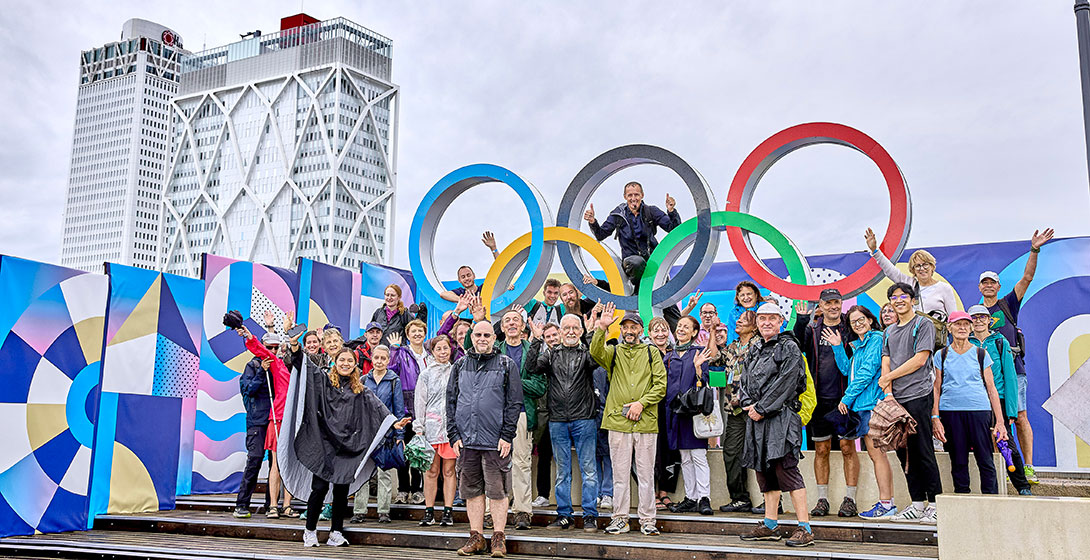 Top départ pour la Grande marche Héritage olympique !
