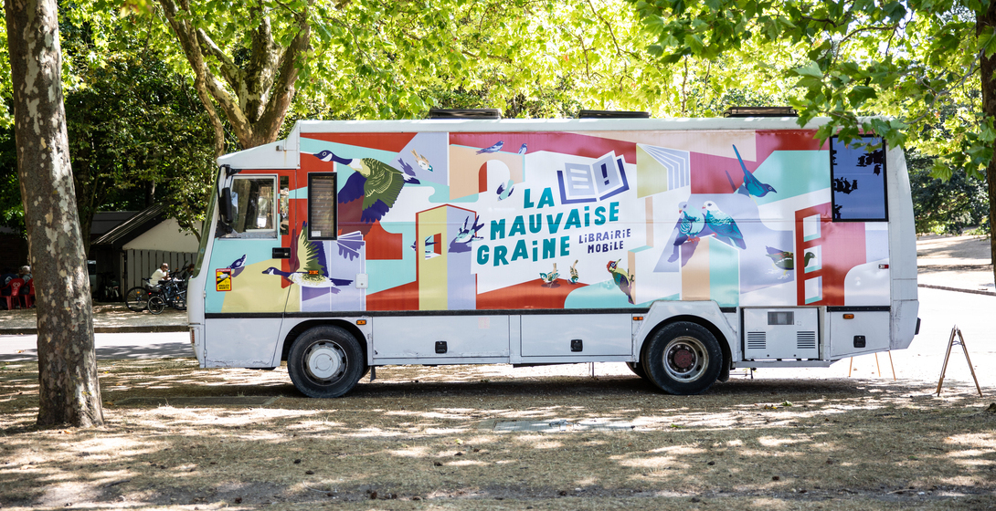 Une librairie qui roule vers ses lecteurs