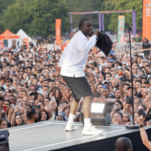 Jungeli et Soolking ambiancent le parc Georges-Valbon