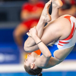 Juliette Landi, notre espoir du plongeon
