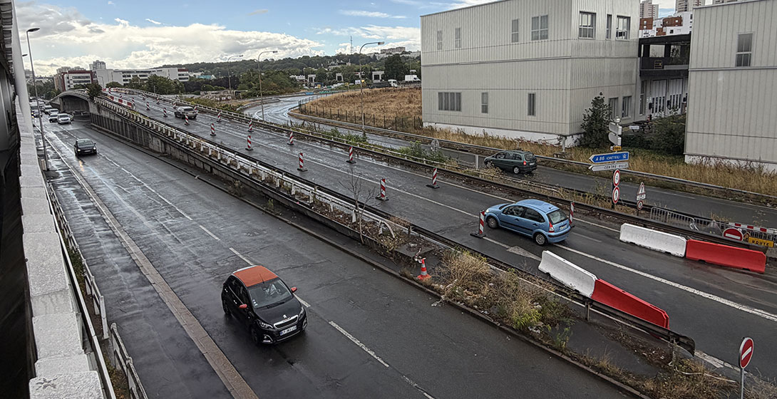 L&rsquo;autopont de la RD 986 partiellement rouvert