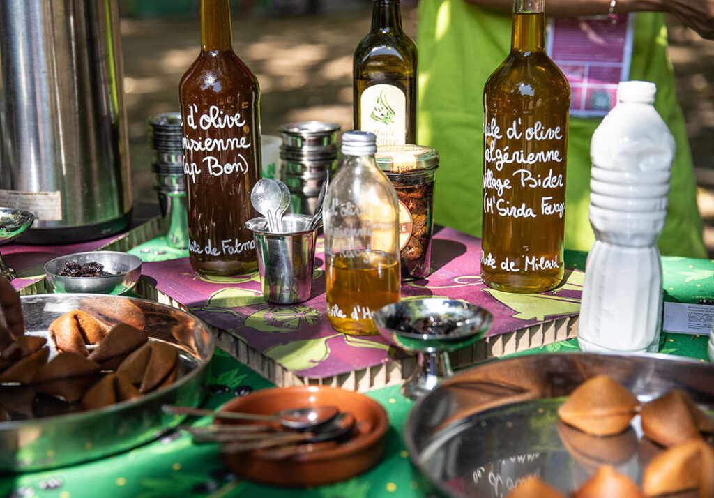 Dégustation et animations autour de l'huile d'olive - collectif les poussières - saison méditerranée