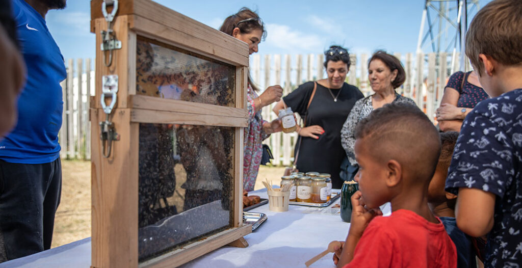 la fete du miel au parc Georges Valbon