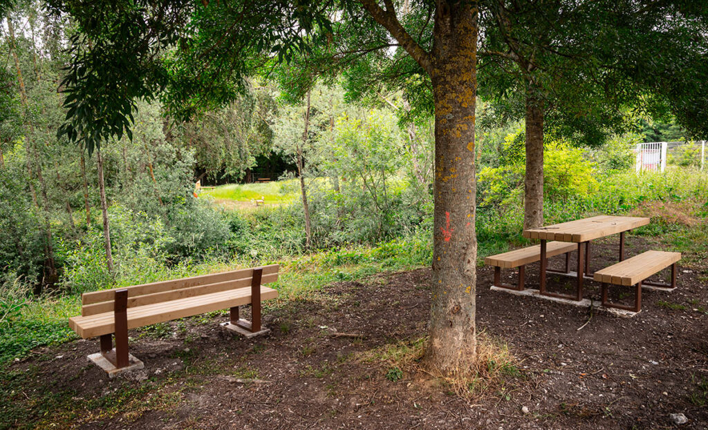 parc des bassins du pont yblon, blanc-mesnil - crédits photos : Franck RONDOT