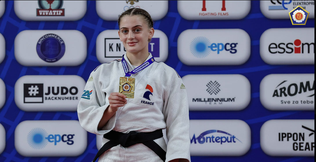 Alyssia Poulange championne d’Europe junior
