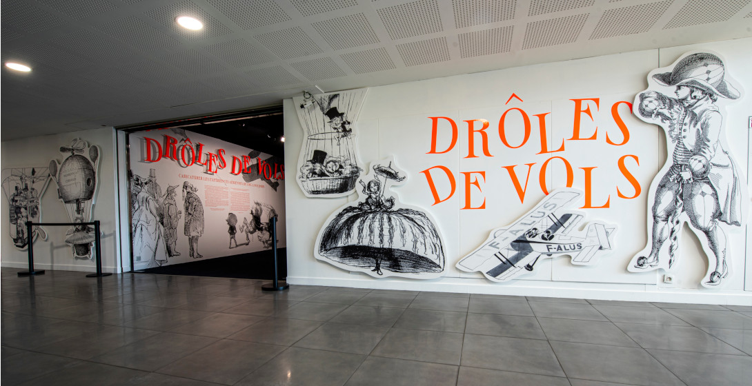 « Drôles de vols », une histoire de l’aviation par la caricature