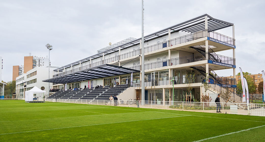 Le Centre national de rugby a ouvert ses portes à Pantin