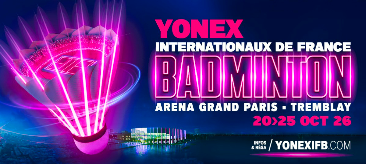 Les Internationaux de France de Badminton à Tremblay